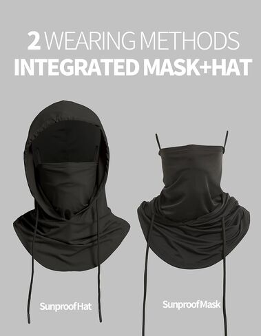 Vimnunts Sunproof Balaclavas Summer Cooling Face Mask Breathable Full Head Mask UV Protection Hood in Saudi Arabia