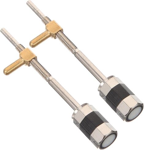 SUPVOX 2pcs Screw for 4/4 and 3/4 Violin Bows, Metal Violin Bow Frog Screw, Easy to Install Repair Accessory for Diy and Maintenance (Silver) in Saudi Arabia