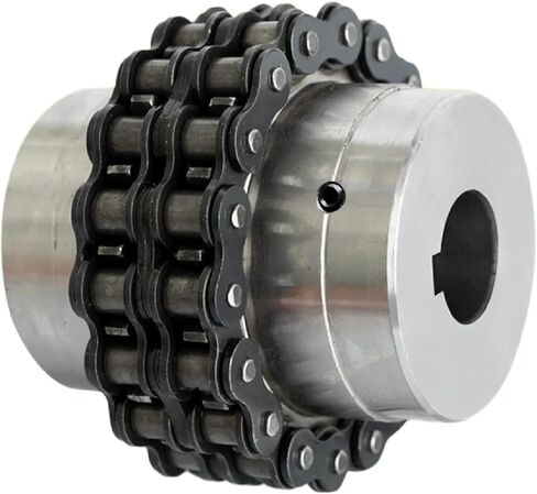 KC5014 Sprocket Gear Chain Coupler KC5014 15/16/17/18/19/20/22/24/25.4/28/30/32/35mm Chain Coupling Roller Chain Coupling 1Pcs(15x25.4) in Saudi Arabia