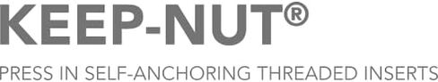 KEEPNUT 1/4in 20 Thread Invisible Inserts for Easy Mounting of Countertops (40) in Saudi Arabia