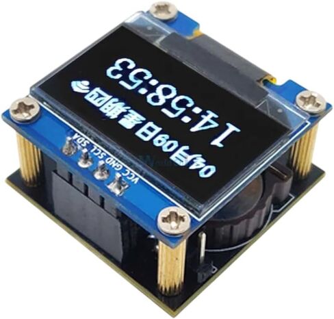 ESP8266 ESP-12F 0.96 بوصة OLED DISPLAY WF CLOCK MODULE توقعات الطقس IIC I2C Interface Micro USAB 5V لـ DIY جديد 2025 مكونًا إلكترونيًا موثوقًا به ودقة وأداء مستقر in Kuwait