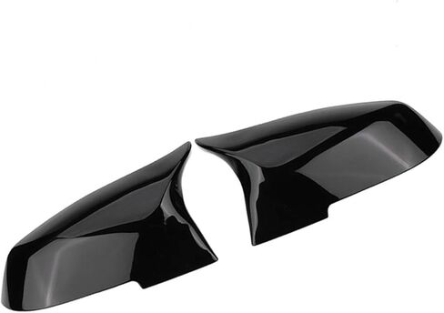 1 Pair Rearview Mirror Cover Cap for 220i 328i 420i F20 F21 F22 F30 F32 F33 F36 X1 E84 (Gray) in Saudi Arabia
