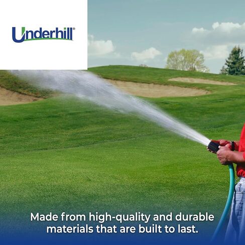 Underhill Baseball Prolocker Hose Moasse Kit للمجالات الرياضية مع فوهة ماغنوم 1 بوصة ، صمام تحكم نحاسي ، وتوقيع ، HP-B100 in Kuwait