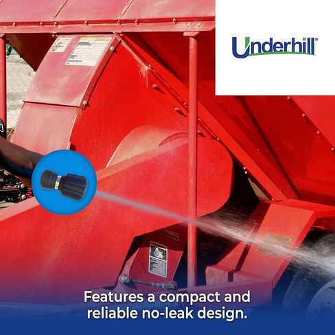 Underhill Baseball Prolocker Hose Moasse Kit للمجالات الرياضية مع فوهة ماغنوم 1 بوصة ، صمام تحكم نحاسي ، وتوقيع ، HP-B100 in Kuwait