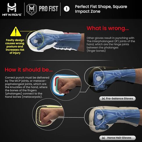 HIT N MOVE All Day Pro Balance Sparring and Bag Boxing Gloves LACE UP, Boxing Gloves Men, Boxing Equipment, Sparring & Bag Gloves for Boxing, Kickboxing, Muay Thai, MMA in Saudi Arabia