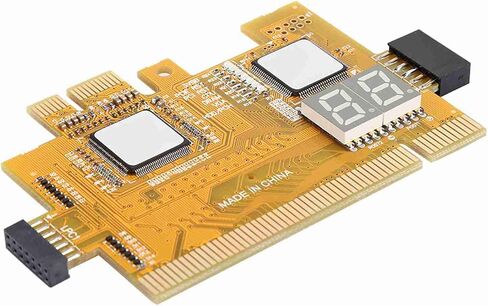 Desktop 4-in-1 Diagnostic Card for Motherboard Detection & Computer Accessories - LPC Interface Debugging Tool in Saudi Arabia