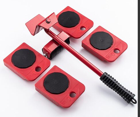 Large Furniture Mover Tool Set, 5 Pcs Appliance Lifter and Mover for Lifting or Moving Heavy Objects (M) in Saudi Arabia