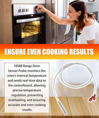 18588 Oven Range Temperature Sensor Probe Replacement Kit Fits for Blodgett Oven,Replace DFG-100 DFG-200 DFG-50 DFG-50/100 DFG-50/200 etc. in Saudi Arabia