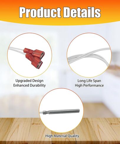 18588 Oven Range Temperature Sensor Probe Replacement Kit Fits for Blodgett Oven,Replace DFG-100 DFG-200 DFG-50 DFG-50/100 DFG-50/200 etc. in Saudi Arabia