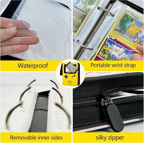 يمتلك مجلد تداول لوكيتو بطاقة 900 بطاقة تداول 900 ألبوم جامع ، مجلد بطاقة التداول لمعظم بطاقات الحجم القياسية مع 50 أكمام قابلة للإزالة in Kuwait