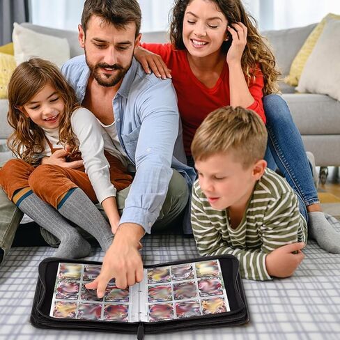 يمتلك مجلد تداول لوكيتو بطاقة 900 بطاقة تداول 900 ألبوم جامع ، مجلد بطاقة التداول لمعظم بطاقات الحجم القياسية مع 50 أكمام قابلة للإزالة in Kuwait