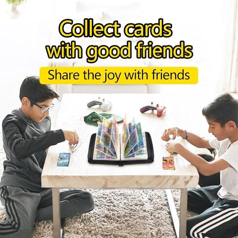 يمتلك مجلد تداول لوكيتو بطاقة 900 بطاقة تداول 900 ألبوم جامع ، مجلد بطاقة التداول لمعظم بطاقات الحجم القياسية مع 50 أكمام قابلة للإزالة in Kuwait