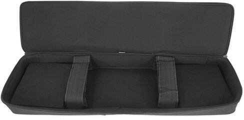 Rockville BEST BAG 76 Slim Padded Keyboard Gig Bag Case, Durable Foam Insert, Adjustable Straps, Multiple Pockets, for Musicians and 76-Key Keyboards in Kuwait