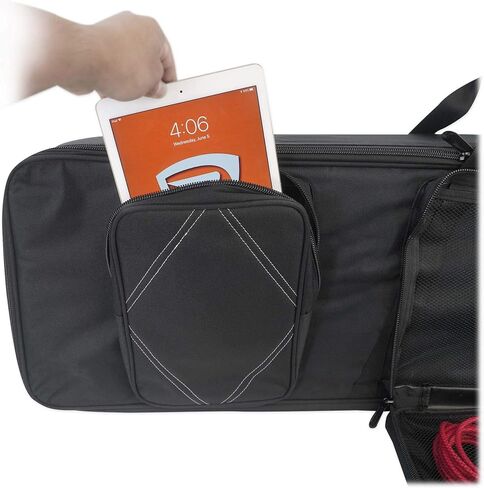 Rockville BEST BAG 76 Slim Padded Keyboard Gig Bag Case, Durable Foam Insert, Adjustable Straps, Multiple Pockets, for Musicians and 76-Key Keyboards in Kuwait