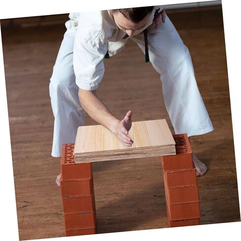 Totority 10pcs Wooden Taekwondo Breaking Boards Versatile Taekwondo Planks for Martial Arts Training Suitable for Performances and Practice in Saudi Arabia