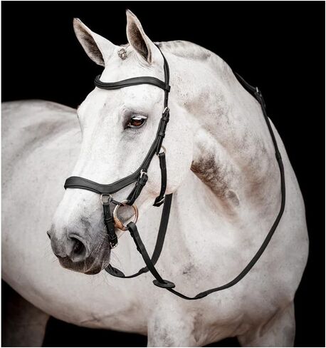 Horseware Ireland Micklem CompBridle w/Reins, Color: Black, Size: Small Hors (SBMOM2-K000-SC) in Saudi Arabia