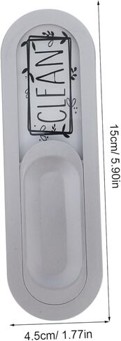 تنظيف علامة المطبخ القابلة للعكس على غسالة الصحون القابلة للانعكاس لمؤشر منظمة سهلة غير الخدش لغسالة الصحون والغسالات in Kuwait