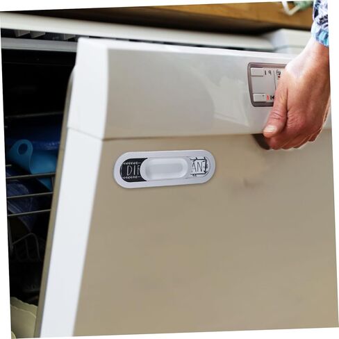 غسالة الصحون NUOBEYSTY تنظيف مؤشر قذر على الوجهين لتنظيم المطبخ شريط لاصق ناعم لغير تذكير لتنبيه النظافة in Kuwait