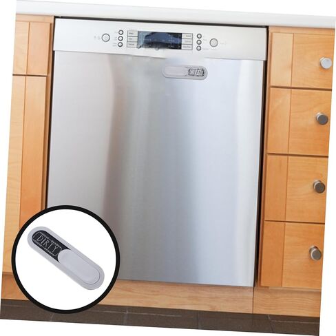 غسالة الصحون NUOBEYSTY تنظيف مؤشر قذر على الوجهين لتنظيم المطبخ شريط لاصق ناعم لغير تذكير لتنبيه النظافة in Kuwait