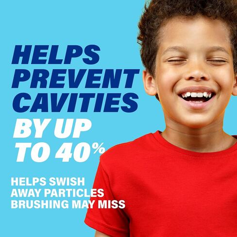 ACT Kids Anticavity Fluoride Mouthwash, Sugar & Alcohol Free Mouth Rinse Strengthens Teeth, Bubble Gum Blowout, 16.9 fl. oz., 2pk in Kuwait