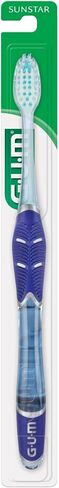 GUM Technique Deep Clean Toothbrush - Compact Soft - Soft Toothbrushes for Adults with Sensitive Gums - Extra Fine Bristles, 1ct (12pk) in Saudi Arabia