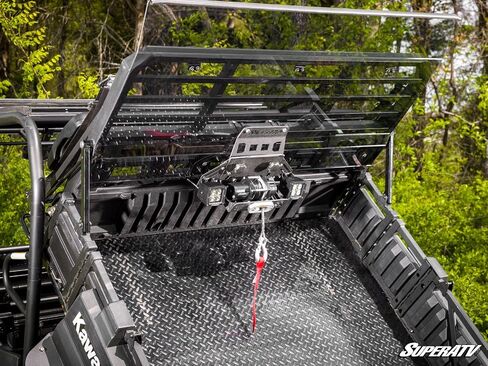 Superatv bed winch for Kawasaki Mule Pro | يتضمن 2 مصباح مكعب in Saudi Arabia