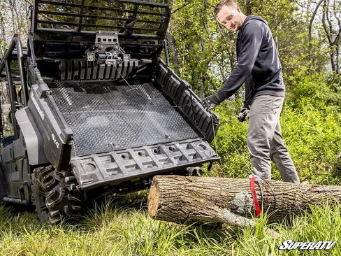 Superatv bed winch for Kawasaki Mule Pro | يتضمن 2 مصباح مكعب in Saudi Arabia