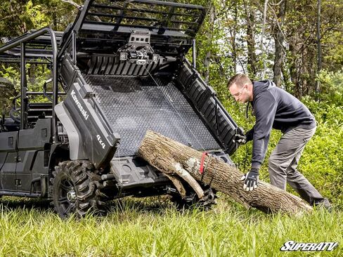 Superatv bed winch for Kawasaki Mule Pro | يتضمن 2 مصباح مكعب in Saudi Arabia