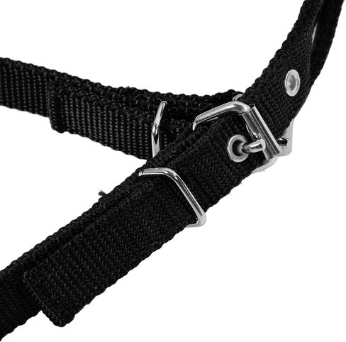 Horse Halter ، Nylon الأنيق الذقن القابل للتعديل الحلق Snap Snap Horse Rope Headstall Trainn in Saudi Arabia