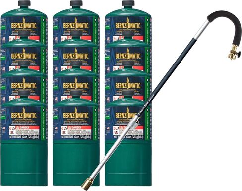 Bernzomatic 19425 JT850 Self-Igniting 20,000 BTU Outdoor Torch (JT850) in Saudi Arabia