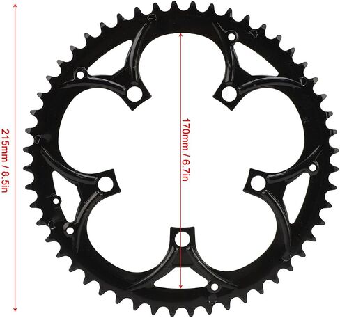 Keenso 170mm 52T Chainring,Chain Wheel Sprocket for TONGSHENG TSDZ-2 TSDZ-2B Mid Drive Motor in Saudi Arabia