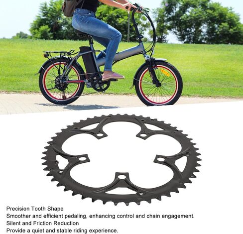 Keenso 170mm 52T Chainring,Chain Wheel Sprocket for TONGSHENG TSDZ-2 TSDZ-2B Mid Drive Motor in Saudi Arabia