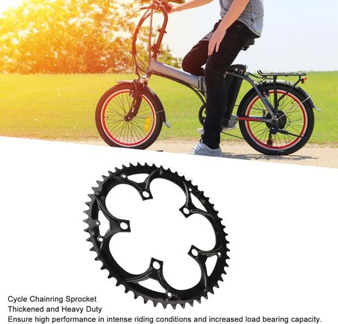 Keenso 170mm 52T Chainring,Chain Wheel Sprocket for TONGSHENG TSDZ-2 TSDZ-2B Mid Drive Motor in Saudi Arabia
