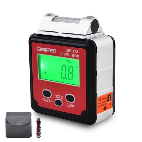 Gemred Digital Angle Gauge DAG-V1 لقياس وتخطيط (الألومنيوم والبلاستيك （مع قارورة الفقاعات）) in Kuwait