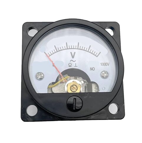 SO-45 AC Voltmeter Round Black 3V-800V(100V) in Saudi Arabia