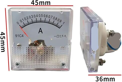 1PCS 91C4-V DC Voltmeter 45 * 45MM(10A) in Saudi Arabia