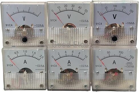 1PCS 91C4-V DC Voltmeter 45 * 45MM(10A) in Saudi Arabia