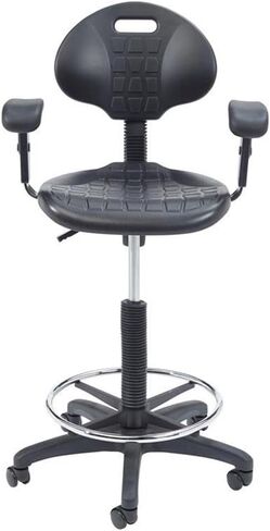 NPs Kangaroo Stool Polyurehtane مقعد ومسند الظهر مع الذراعين in Kuwait