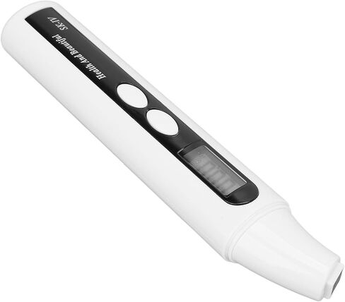 Facial Skin Tester Digital LED Display Skin Analyzer Biosensing Technology Pen Type Design for Home Travel Beauty Salon ABS Material in Saudi Arabia