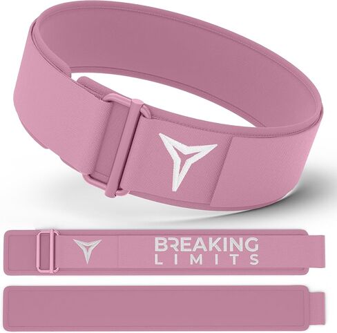 Breaking Limits Pink Lifting Belt - Weight Lifting Belt Women & Men - Squat Belt for Gym, Workout, Weightlifting, Powerlifting, Deadlifts - Cinturones para Hombre Gym - Woman Lifting Belts in Kuwait