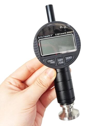 لقطة لتصوير الرمال الملاهي المقياس المقياس مرساة مقياس مرساة مقياس قياس نطاق قياس من 0 إلى 2000 ميكرون الدقة ± 2μm متري/بوصة وحدتين متغيرة in Kuwait