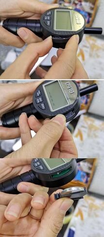 لقطة لتصوير الرمال الملاهي المقياس المقياس مرساة مقياس مرساة مقياس قياس نطاق قياس من 0 إلى 2000 ميكرون الدقة ± 2μm متري/بوصة وحدتين متغيرة in Kuwait