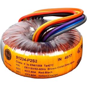 50W Dual 9V 15V Toroidal Transformer Four-Ware 2x115V إدخال Ring Ring Cow 50va (50W Dual 15V) in Saudi Arabia