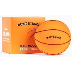 Silent Basketball - Quiet Bouncing Basketball for Indoor Play (2.0 Version) Premium Bounce & Safe PRO Regulation Grooved Design in Saudi Arabia