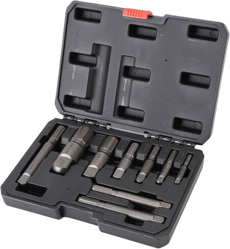 مجموعة مستخرج من أنابيب 8 PCS 3 مجموعات طويلة من أنابيب Crmo Steel Steel Broken Pipe Tool مع مربع تخزين للجدول 40 80 أنابيب in Saudi Arabia