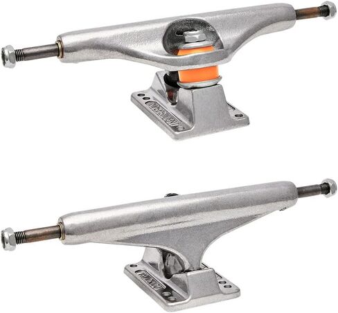 طقم حزمة شاحنات لوح التزلج المستقل مع عجلات Bigfoot 53mm Soft 83a ، Amp 5 محامل ، 1 "أجهزة تصاعد Phillips ، و 1/8" Riseers in Kuwait