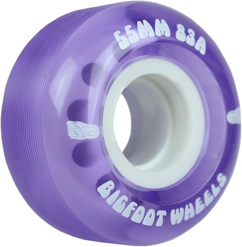 طقم حزمة شاحنات لوح التزلج المستقل مع عجلات Bigfoot 55mm Soft 83a ، وعظام المحامل الحمراء ، وأجهزة تصاعد 1 "Phillips ، و 1/8" Riseers in Kuwait