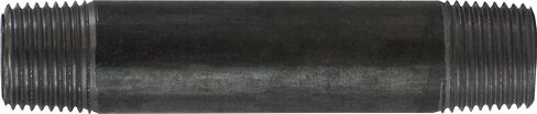 Midland 57-070 Black Steel Nipple, SCH 40 Welded, 1/2" Diameter, 6" Length, 1/2" OD, Steel in Saudi Arabia