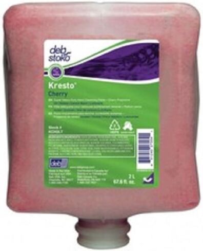 2 Liter Refill Red Kresto Cherry Scented Hand Cleanser in Saudi Arabia
