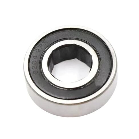 2pcs الحامل السداسي 6005-2RS 17x42x12mm 20x47x12mm الآلات الزراعية التي تحمل محامل كرات الأخدود العميقة غير القياسية (6005-2rs 17x47x12) in Kuwait